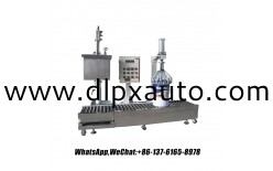 料斗半自動灌裝機 - 耐用的不銹鋼設計,速度可調,CE/ISO 認證,適用于食品/化工行業